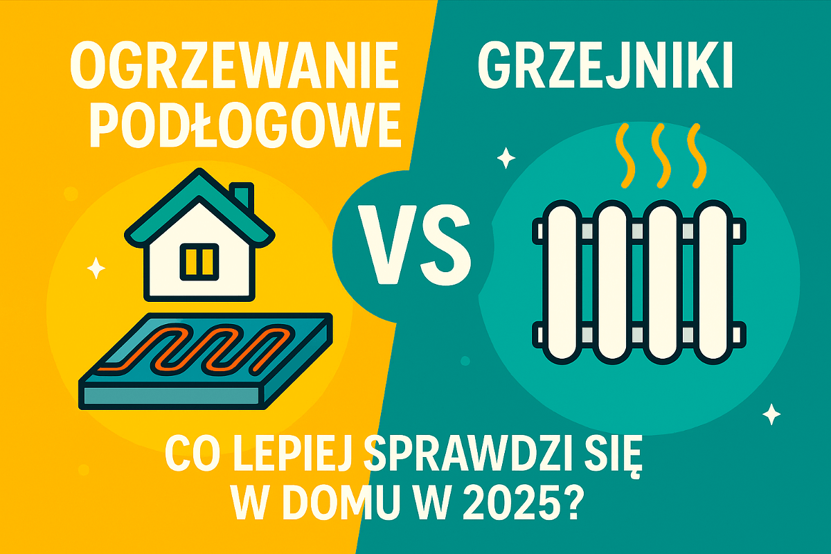 Read more about the article Ogrzewanie podłogowe czy grzejniki – co lepiej sprawdzi się w domu w 2025?
