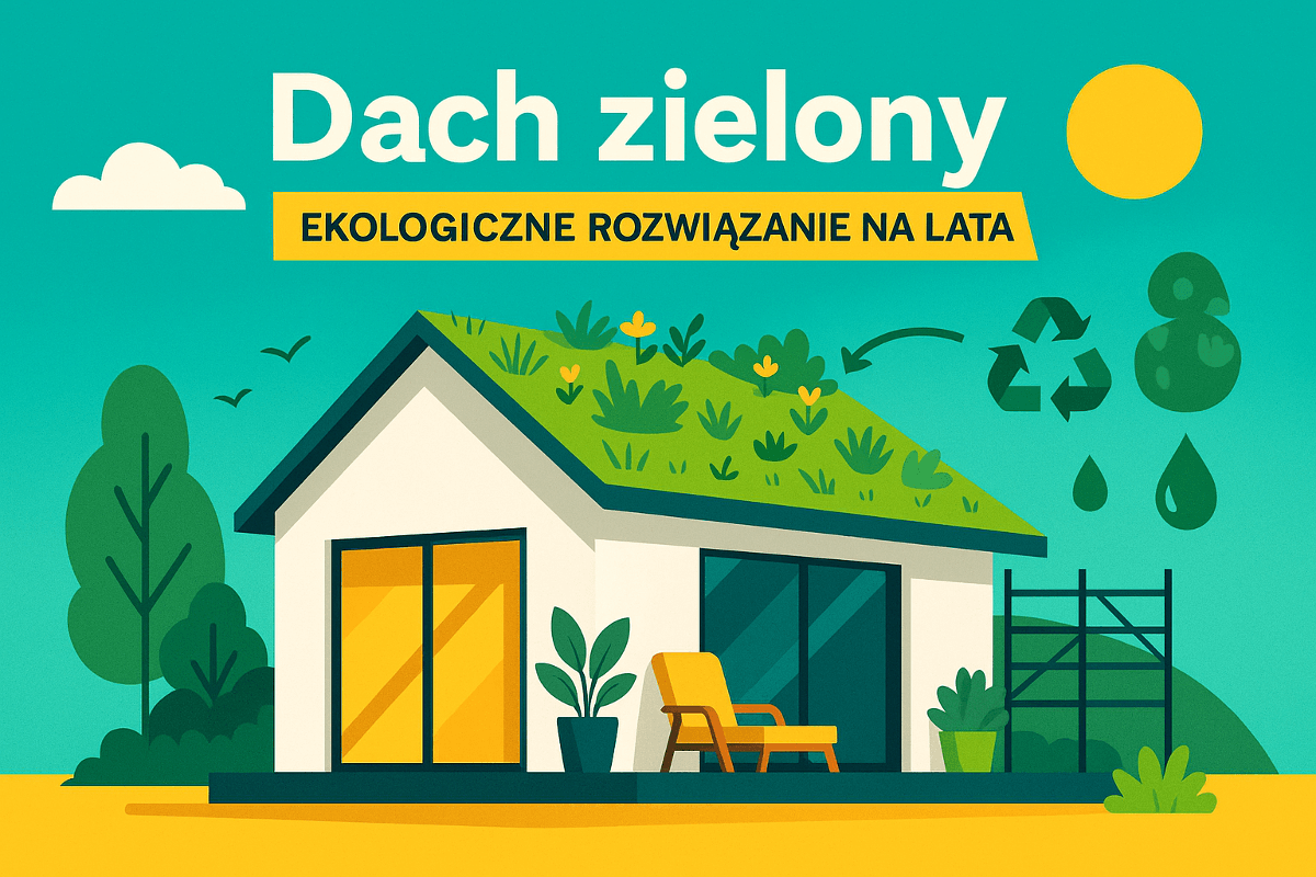 Read more about the article Dach zielony – ekologiczne rozwiązanie na lata
