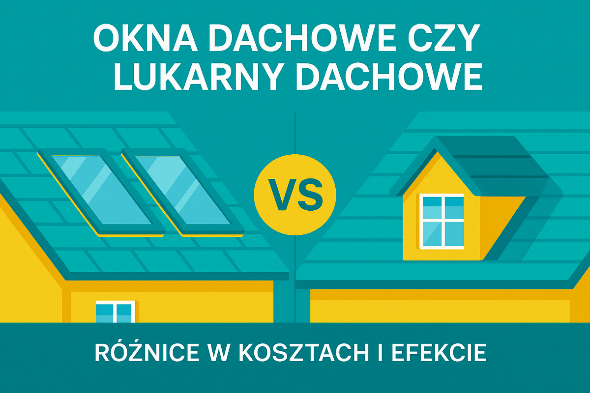 Read more about the article Okna dachowe czy lukarny dachowe – różnice w kosztach i efekcie