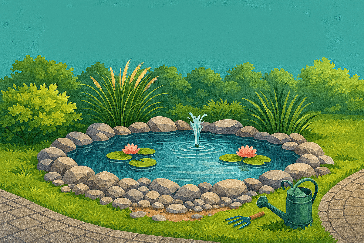 Read more about the article Oczko wodne w ogrodzie – jak je zaprojektować i pielęgnować