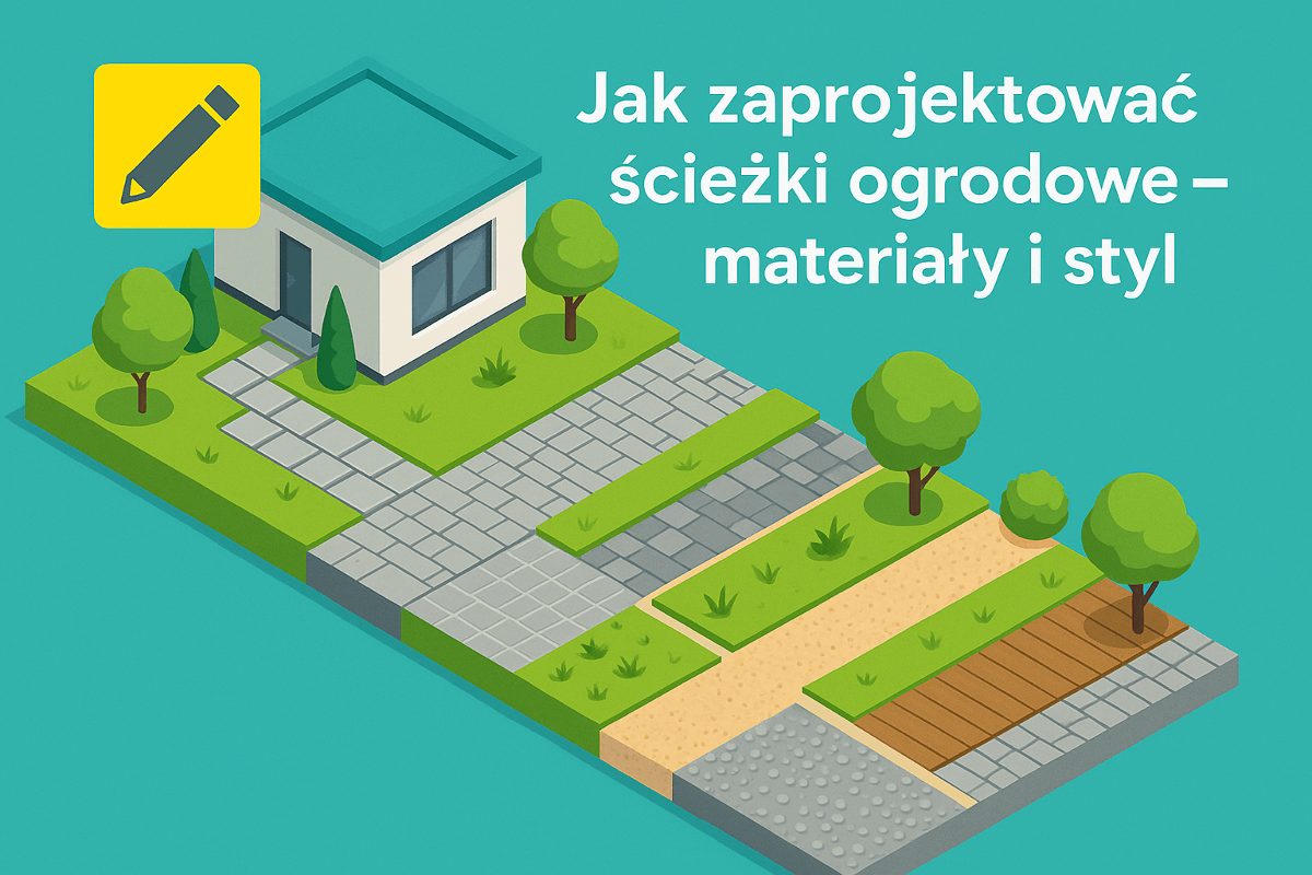 Read more about the article Jak zaprojektować ścieżki ogrodowe – materiały i styl