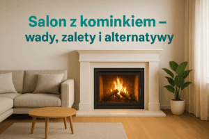 Read more about the article Salon z kominkiem – wady, zalety i alternatywy