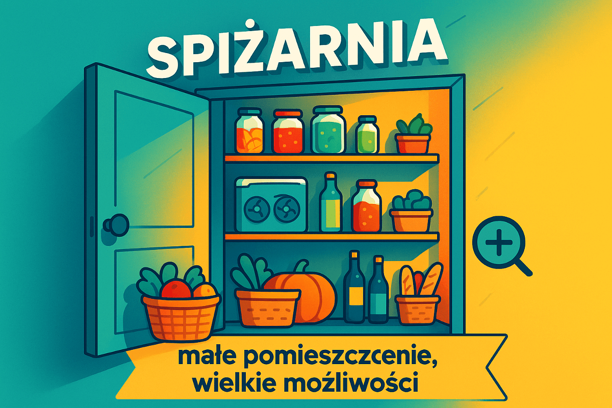 Read more about the article Spiżarnia – małe pomieszczenie, wielkie możliwości