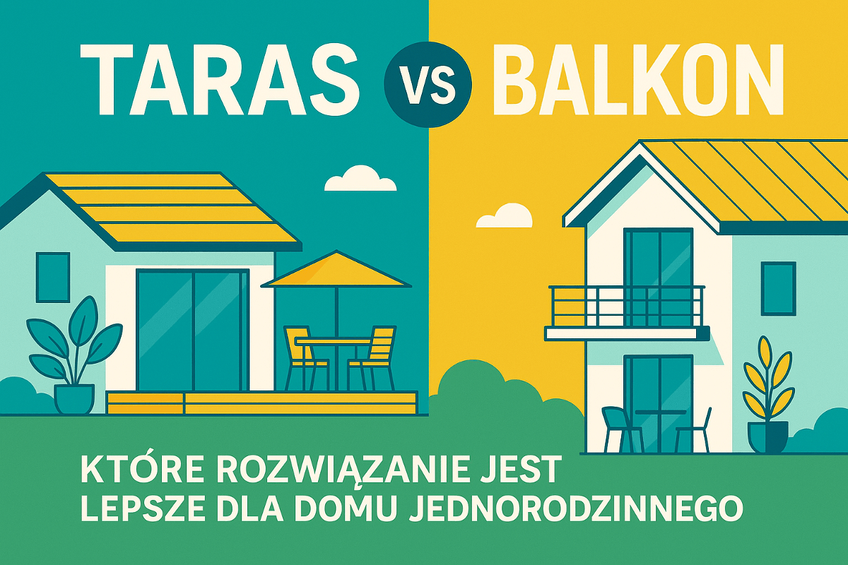 You are currently viewing Taras czy balkon – które rozwiązanie jest lepsze dla domu jednorodzinnego