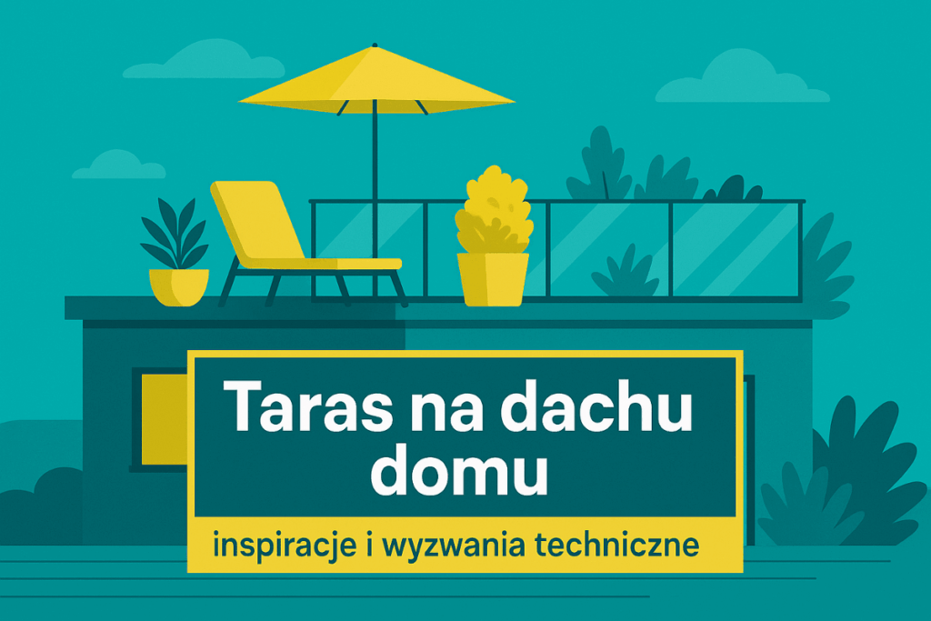 Taras na dachu domu – inspiracje i wyzwania techniczne