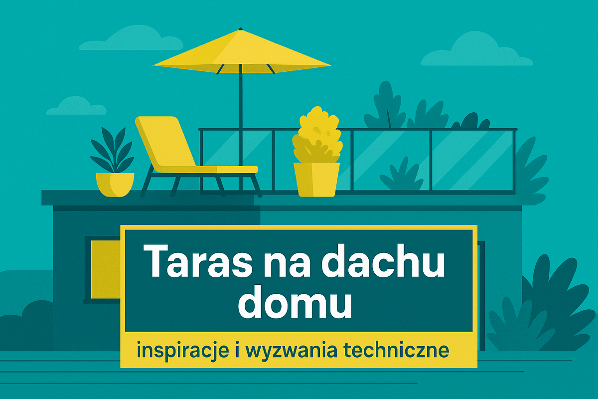 Read more about the article Taras na dachu domu – inspiracje i wyzwania techniczne